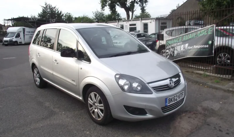 Vauxhall Zafira 2012