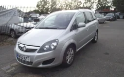 Vauxhall Zafira 2012