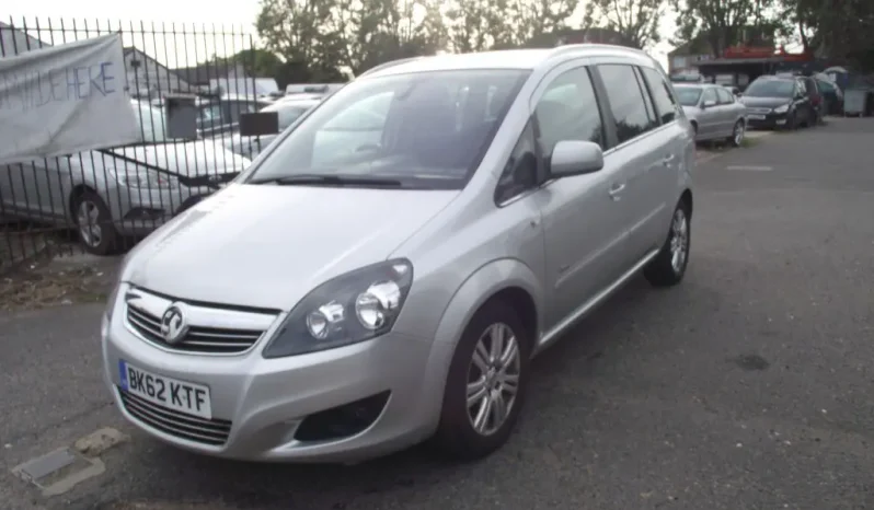 Vauxhall Zafira 2012