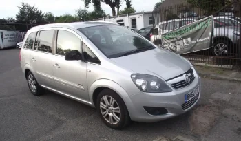 
									Vauxhall Zafira 2012 full								