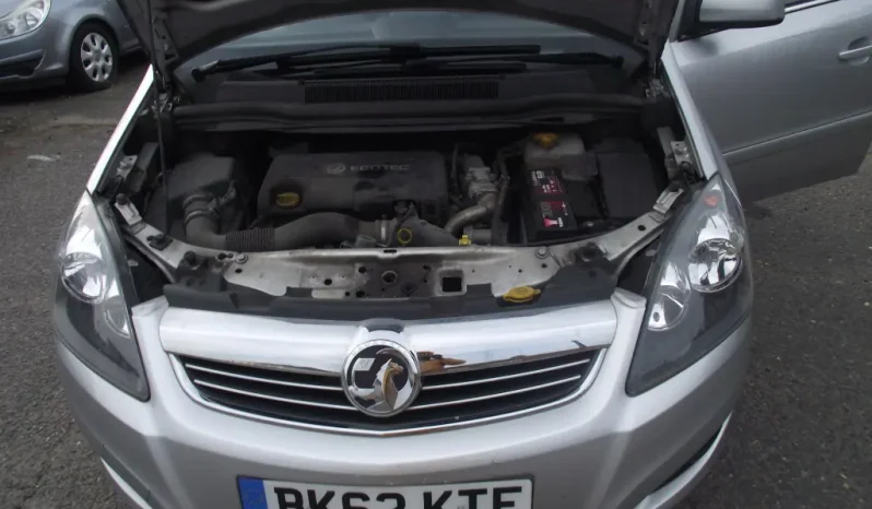 
								Vauxhall Zafira 2012 full									